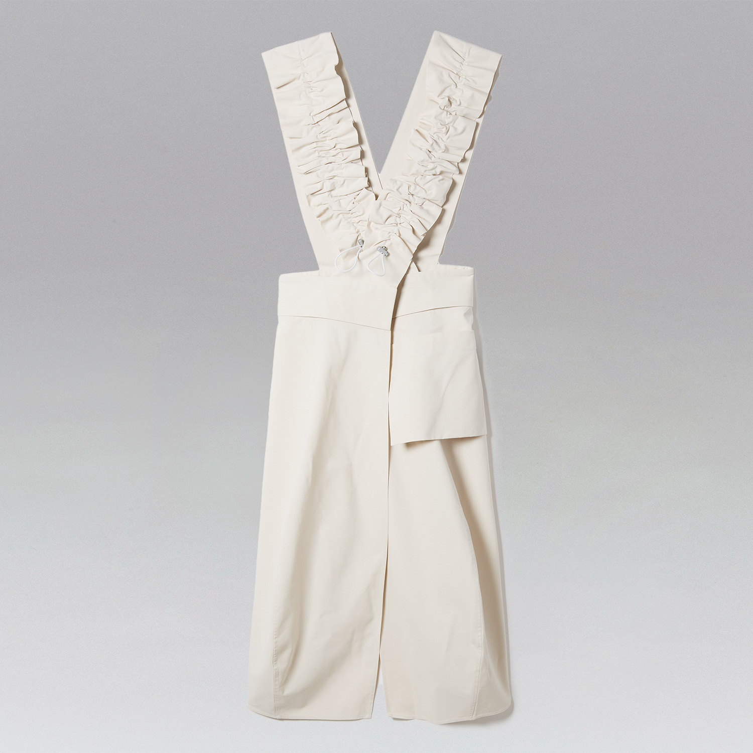 TATOU APRON DRESS 詳細画像 IVORY 2
