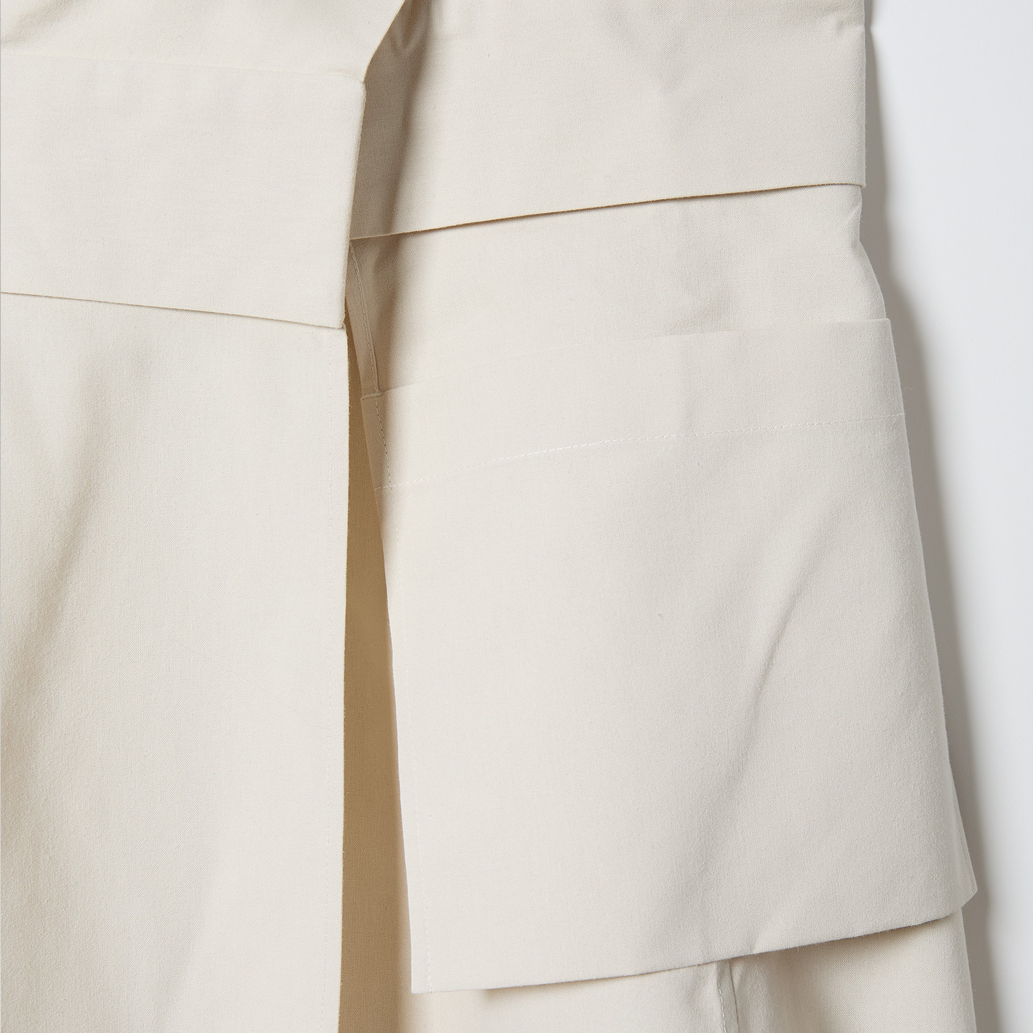 TATOU APRON DRESS 詳細画像 IVORY 4