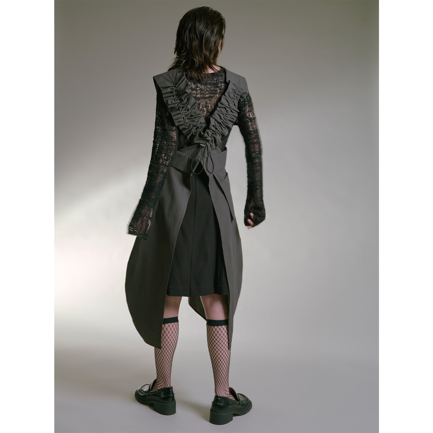 TATOU APRON DRESS 詳細画像 CHARCOAL 6
